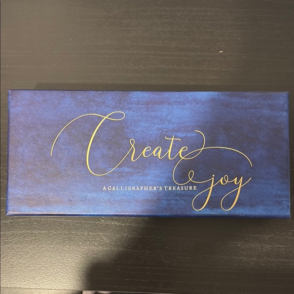 Create Joy Calligraphy Set - Blue - Picture 1 of 5